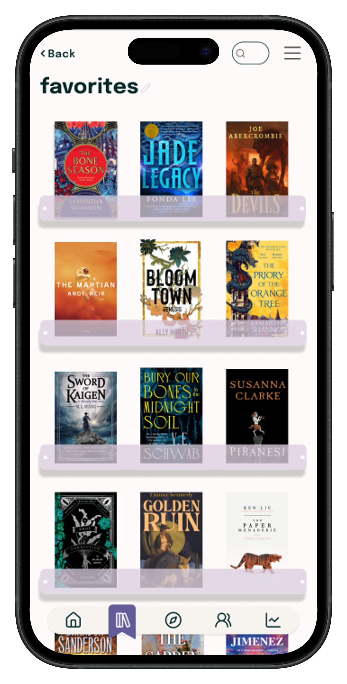 Bookshelf mockup